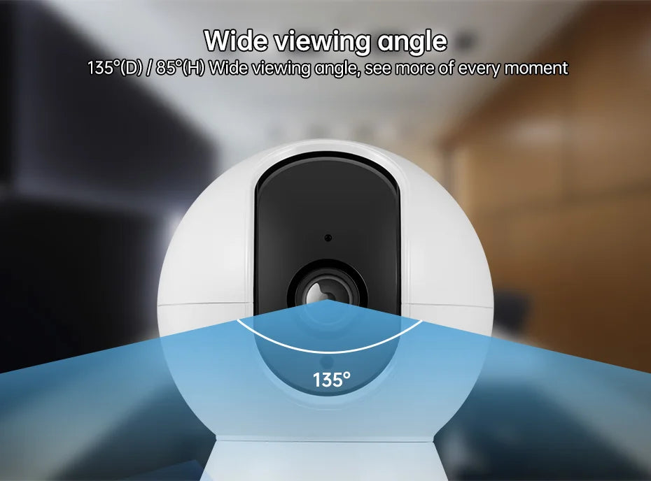 KERUI WiFi Pet & Home Security Camera – 4K Ultra HD Smart Surveillance