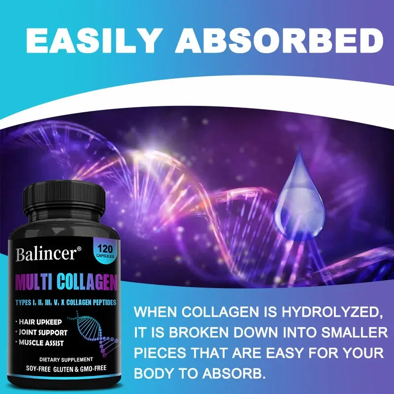 Revitalize Your Body from the Inside Out with Multi-Collagen Capsules