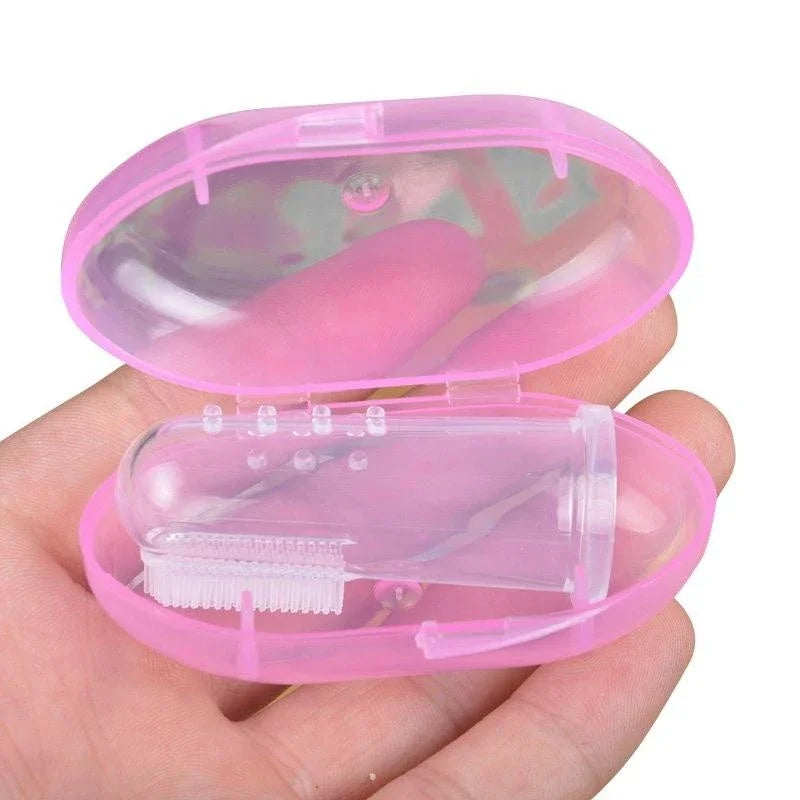 Super Soft Pet Finger Toothbrush – Gentle & Effective Oral Care for Dogs & Cats