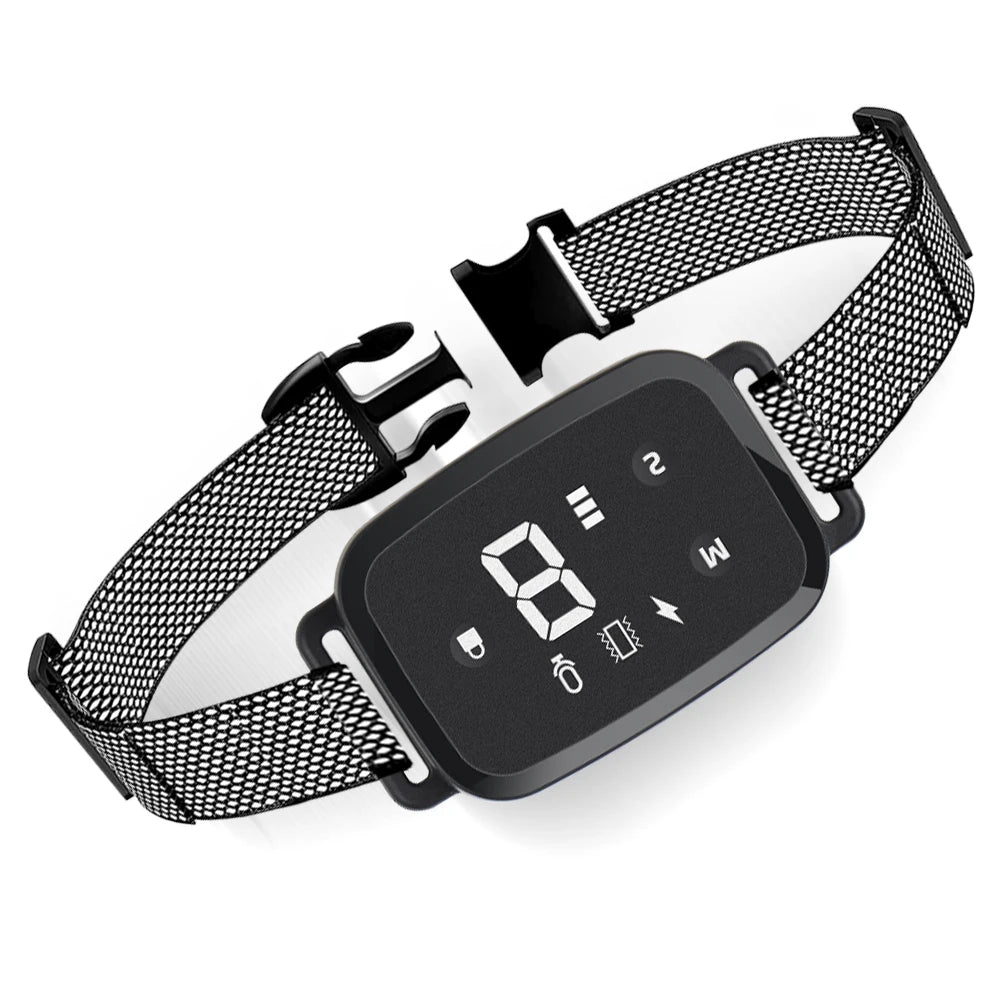 Smart Anti-Bark Dog Collar – HD Digital Display & Waterproof Design