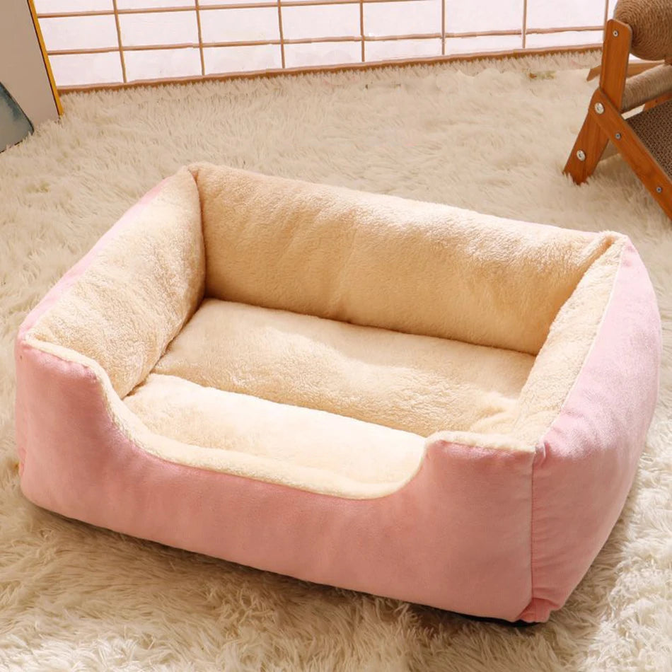 Cozy Pet Bed – Soft & Comfortable Cushion for Cats & Dogs | Ideal Sleeping Basket for Kittens & Small Pets