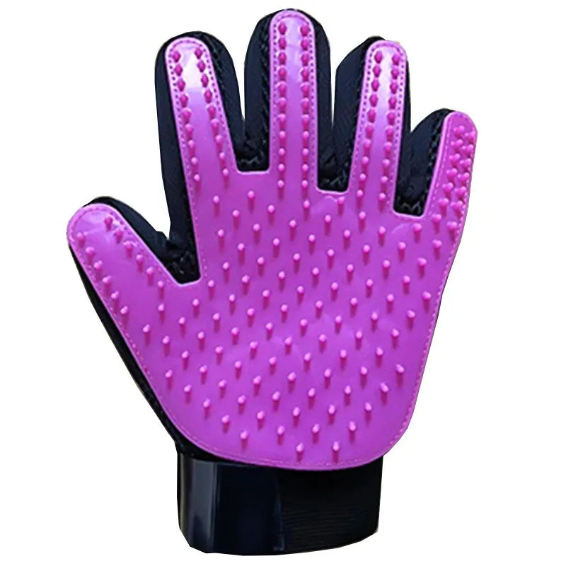 Hair combing gloves-Popular hot selling for pet dogs and cat, sturdy and durable effective hair combing pet supplies