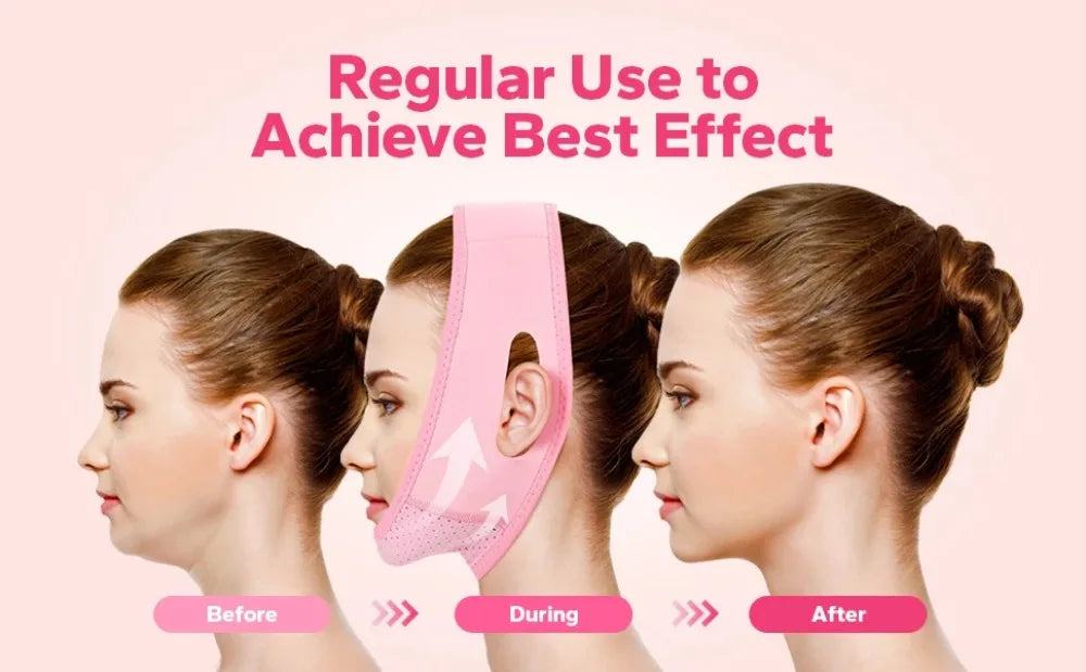 💆‍♀️ V-Line Face Slimming Band – Define Your Jawline, Naturally