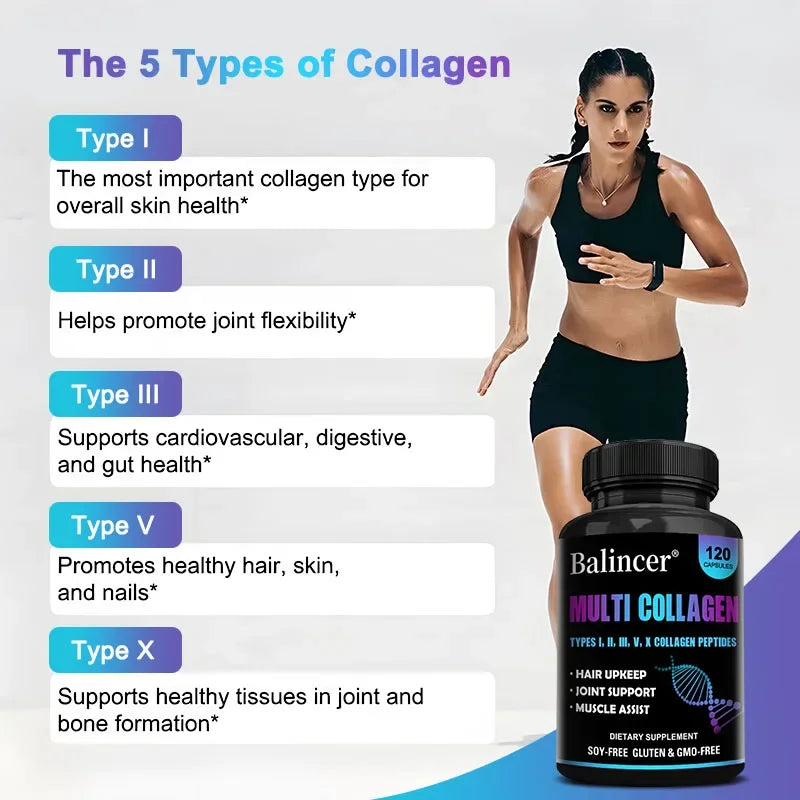 Revitalize Your Body from the Inside Out with Multi-Collagen Capsules