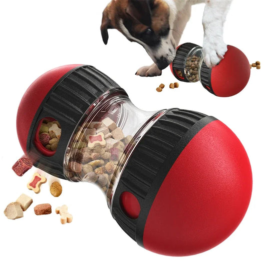 Interactive Dog Toy – Rolling Ball Feeder for Smart & Active Play