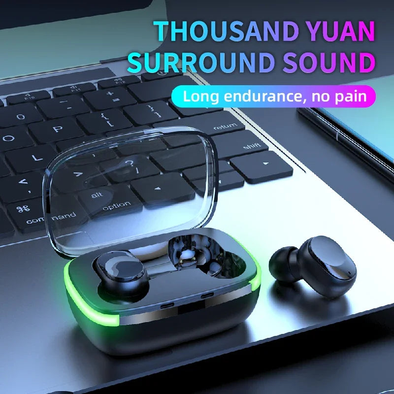 New Y60 TWS Bluetooth Earphones – Wireless Precision for Music, Gaming & More