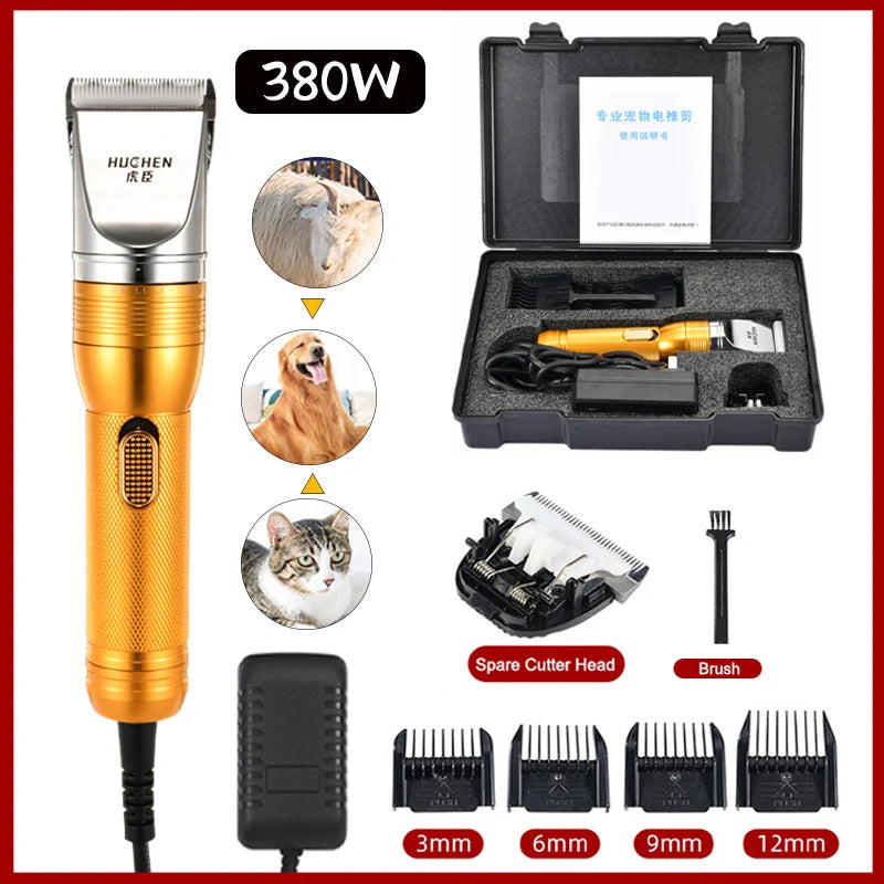 380W Cordless Cashmere Goat Shearer – 12V Electric Hair Trimmer for Pets & Livestock | Ideal for Cats, Dogs, Rabbits, Sheep & Carpet Tufting