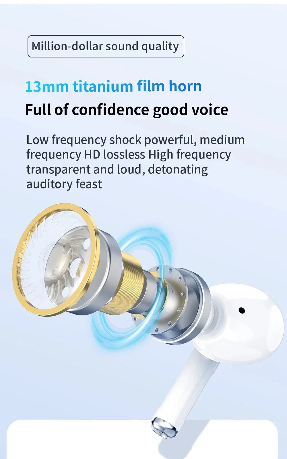 2025 New Air Pro True Wireless Bluetooth Earphones – HiFi Sound Meets Next-Gen Performance