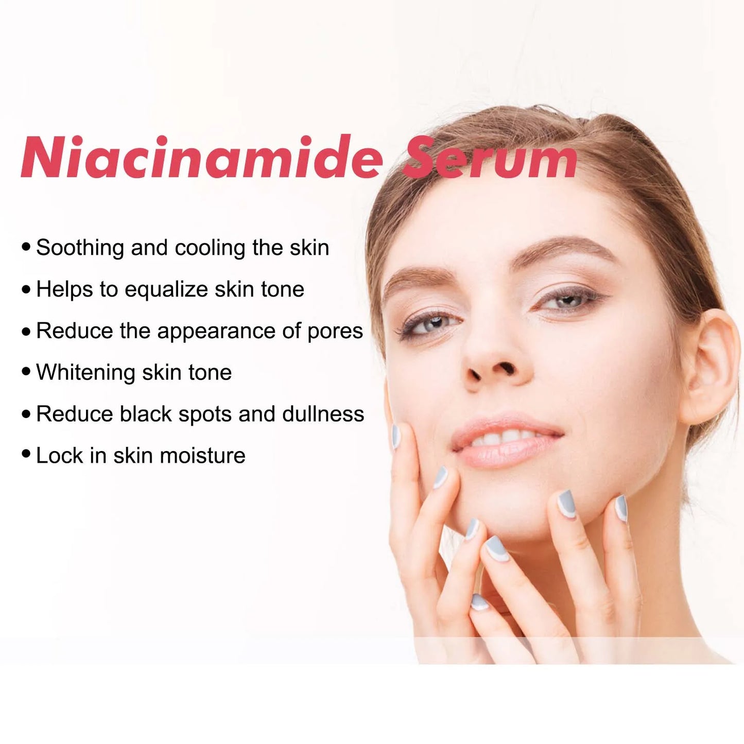 Peach 70% Niacinamide Facial Serum – Brighten, Smooth & Glow