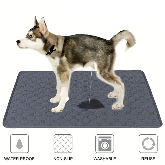 Reusable & Washable Dog Pee Pad – Waterproof & Absorbent Training Mat for Puppies, Cats, Car Seats, Floors & Sofas