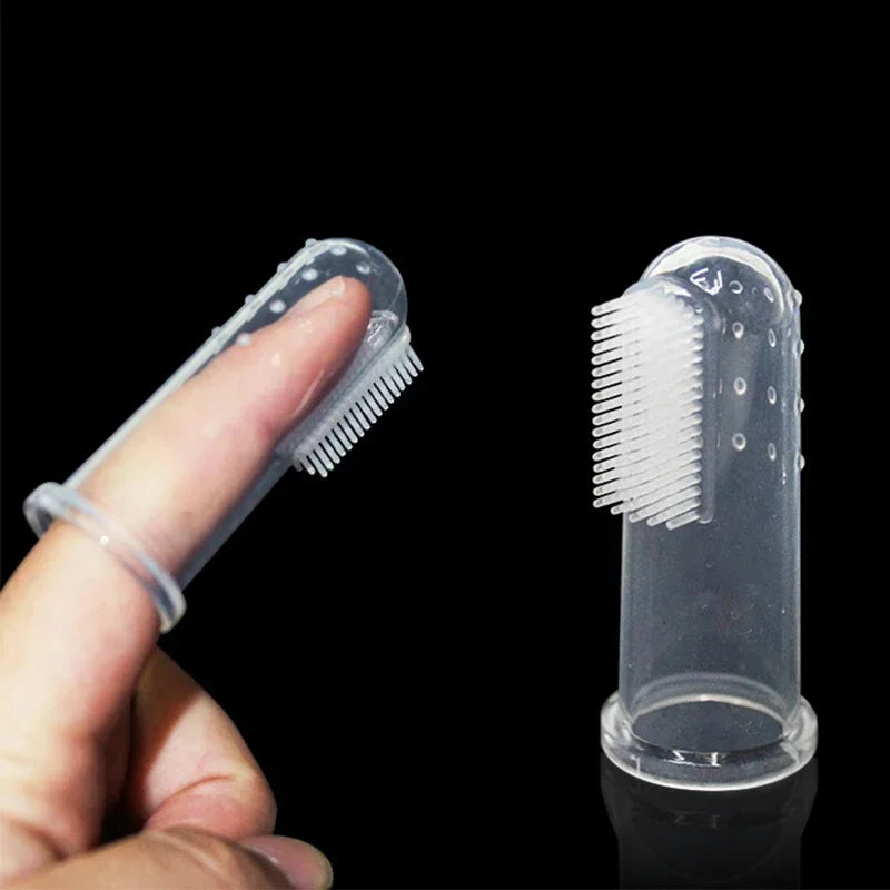 Super Soft Pet Finger Toothbrush – Gentle & Effective Oral Care for Dogs & Cats