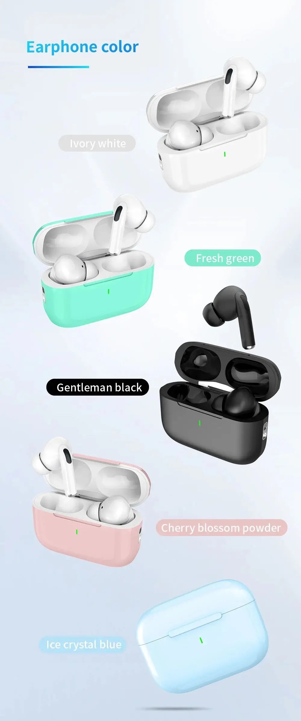 2025 New Air Pro True Wireless Bluetooth Earphones – HiFi Sound Meets Next-Gen Performance