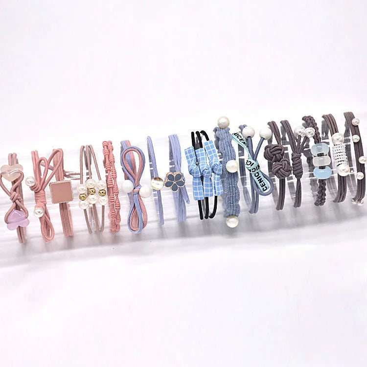 💁‍♀️ 10PCS Women’s Hair Ring Set – Stylish, Strong & Ready for Every Look