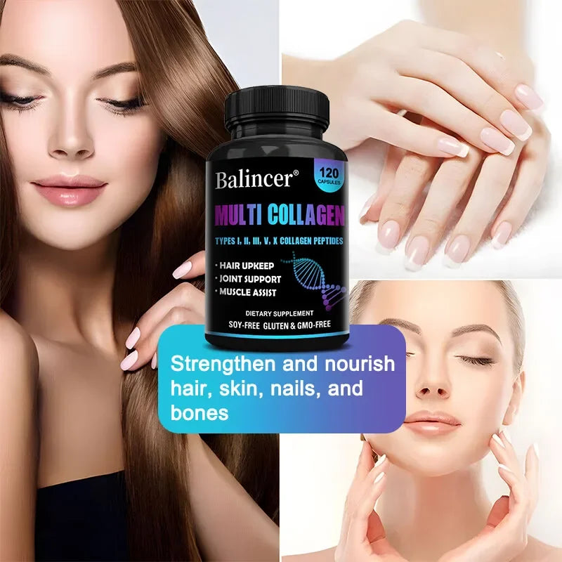 Revitalize Your Body from the Inside Out with Multi-Collagen Capsules