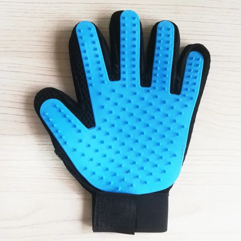 Hair combing gloves-Popular hot selling for pet dogs and cat, sturdy and durable effective hair combing pet supplies