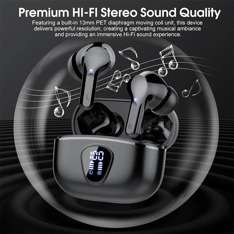 🎧 New Wireless HiFi Stereo Earbuds – Experience Pure Sound Without Limits