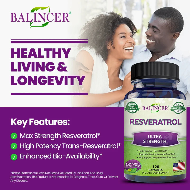 Elevate Your Wellness with Balincer Resveratrol Capsules