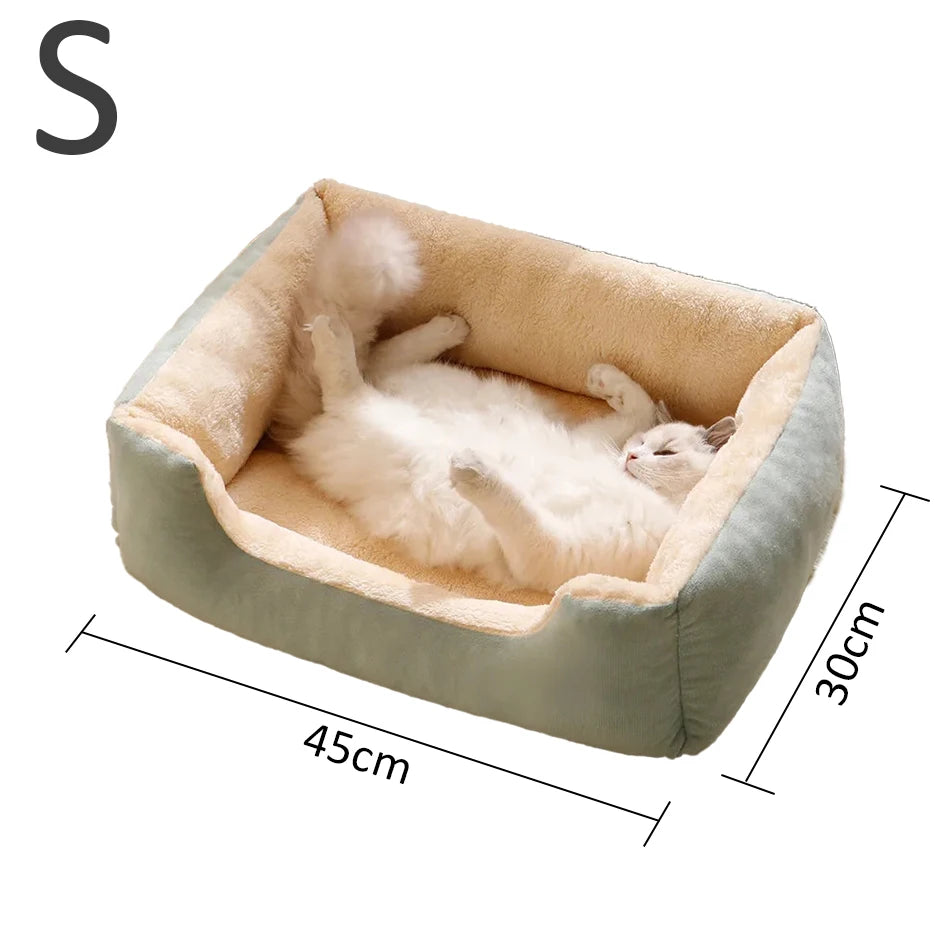 Cozy Pet Bed – Soft & Comfortable Cushion for Cats & Dogs | Ideal Sleeping Basket for Kittens & Small Pets
