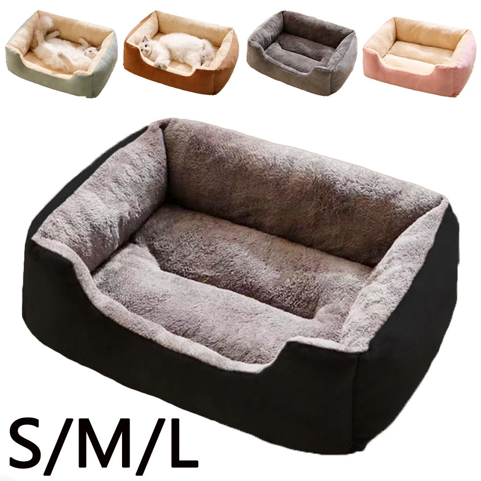 Cozy Pet Bed – Soft & Comfortable Cushion for Cats & Dogs | Ideal Sleeping Basket for Kittens & Small Pets