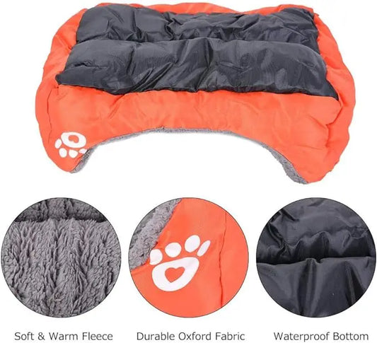 Large Pet Bed – Warm, Comfortable & Waterproof for Cats & Dogs