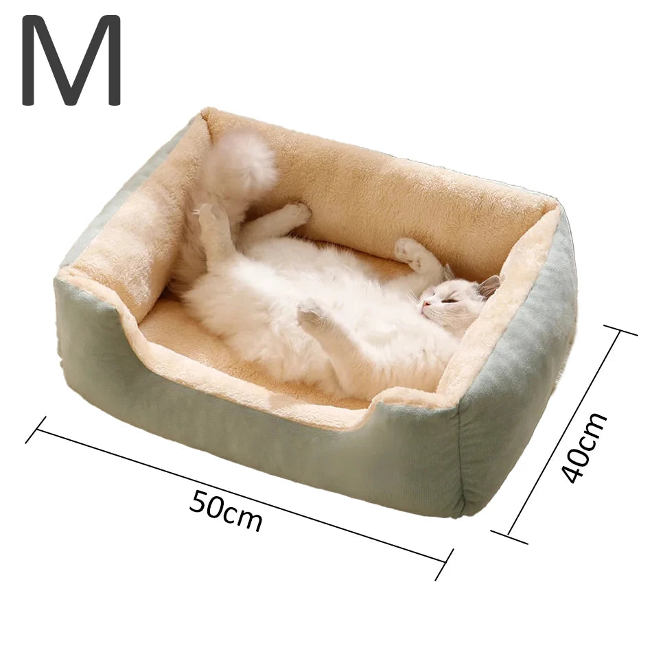 Cozy Pet Bed – Soft & Comfortable Cushion for Cats & Dogs | Ideal Sleeping Basket for Kittens & Small Pets