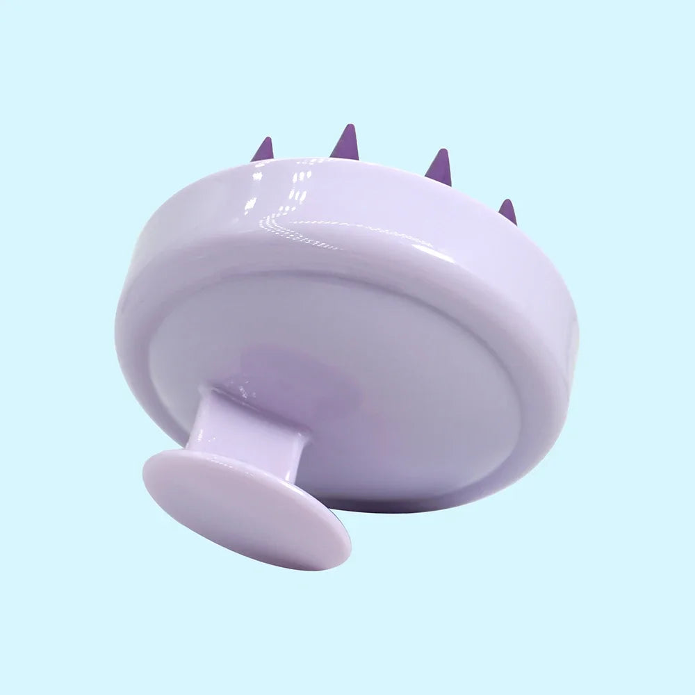 🧼 Silicone Shampoo Brush & Scalp Massage Comb – Relax, Cleanse & Rejuvenate