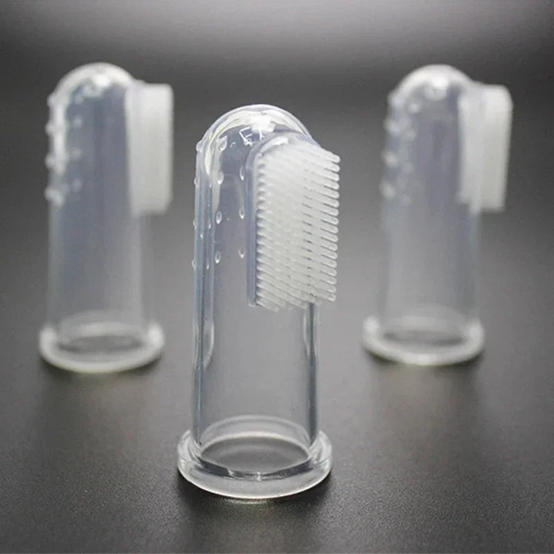Super Soft Pet Finger Toothbrush – Gentle & Effective Oral Care for Dogs & Cats