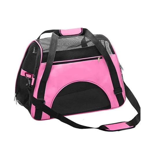 Soft-Sided Pet Travel Carrier – Portable & Foldable Comfort Carrier for Cats, Dogs & Puppies