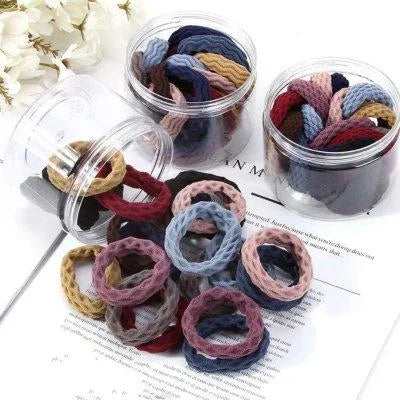 💁‍♀️ 10PCS Women’s Hair Ring Set – Stylish, Strong & Ready for Every Look