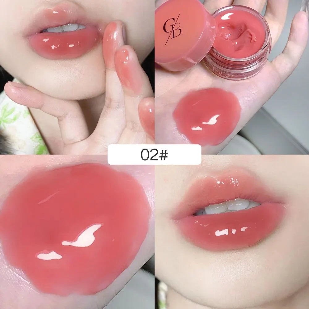 🍯 Gege Bear Jam Lip Honey – Canned Jam Lip Gloss with Shine, Moisture & Magic