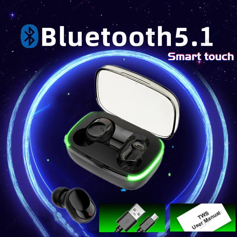 New Y60 TWS Bluetooth Earphones – Wireless Precision for Music, Gaming & More