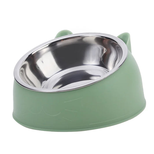 Ergonomic Tilted Cat Bowl – Stylish & Comfortable Feeding for Your Pet