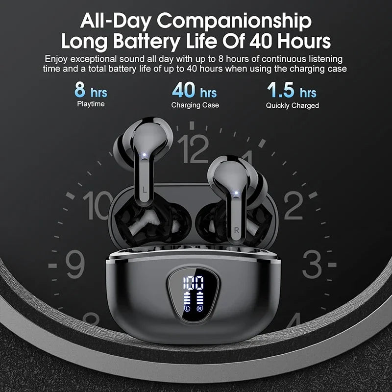 🎧 New Wireless HiFi Stereo Earbuds – Experience Pure Sound Without Limits