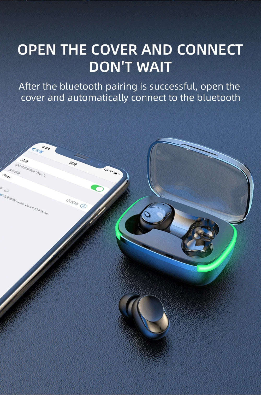 New Y60 TWS Bluetooth Earphones – Wireless Precision for Music, Gaming & More
