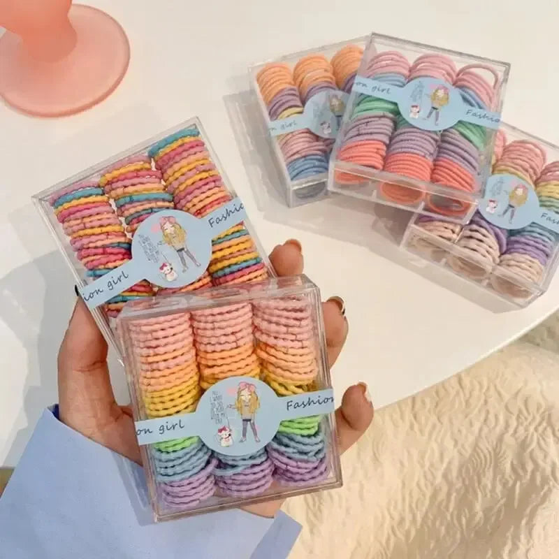 💁‍♀️ 10PCS Women’s Hair Ring Set – Stylish, Strong & Ready for Every Look
