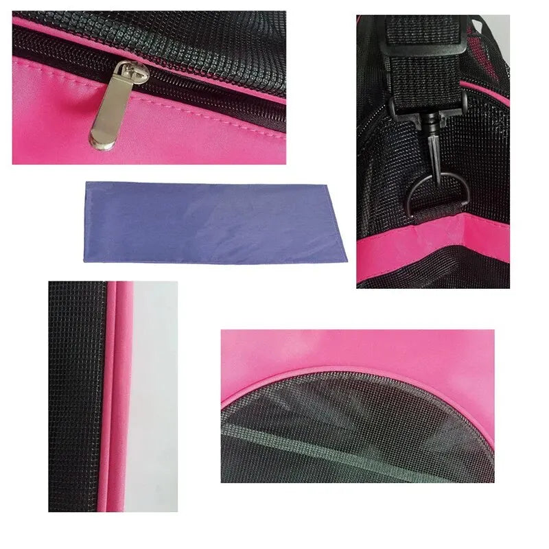 Soft-Sided Pet Travel Carrier – Portable & Foldable Comfort Carrier for Cats, Dogs & Puppies