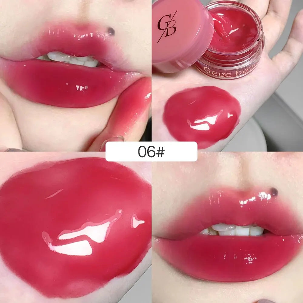 🍯 Gege Bear Jam Lip Honey – Canned Jam Lip Gloss with Shine, Moisture & Magic
