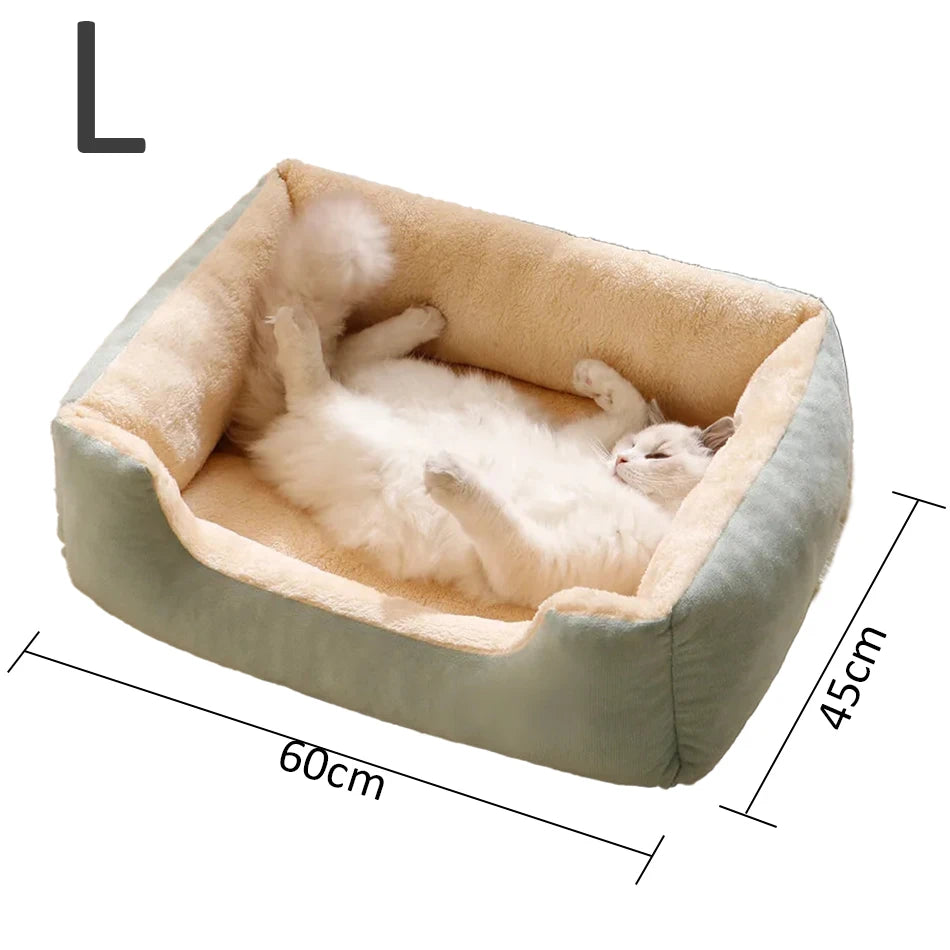 Cozy Pet Bed – Soft & Comfortable Cushion for Cats & Dogs | Ideal Sleeping Basket for Kittens & Small Pets