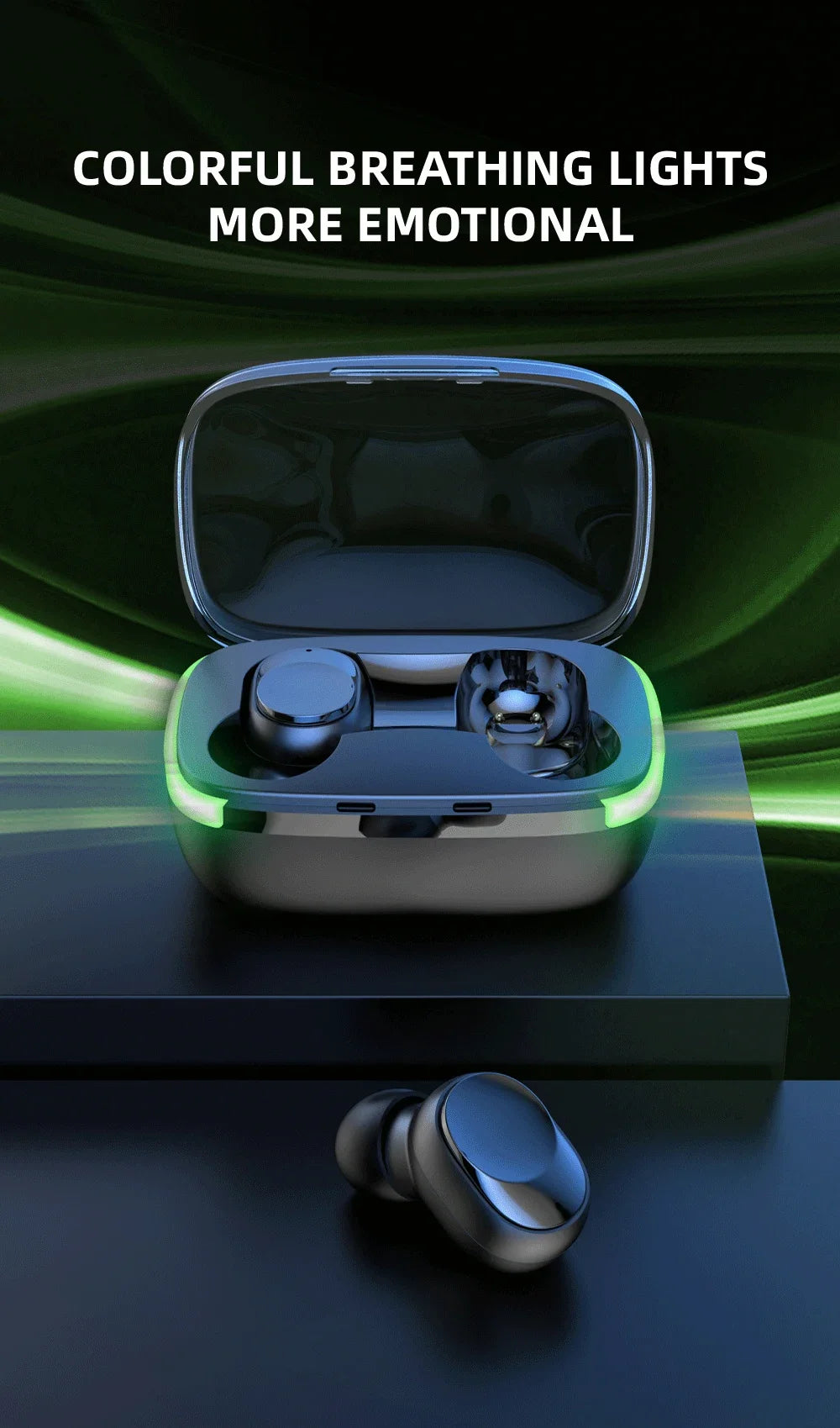 New Y60 TWS Bluetooth Earphones – Wireless Precision for Music, Gaming & More