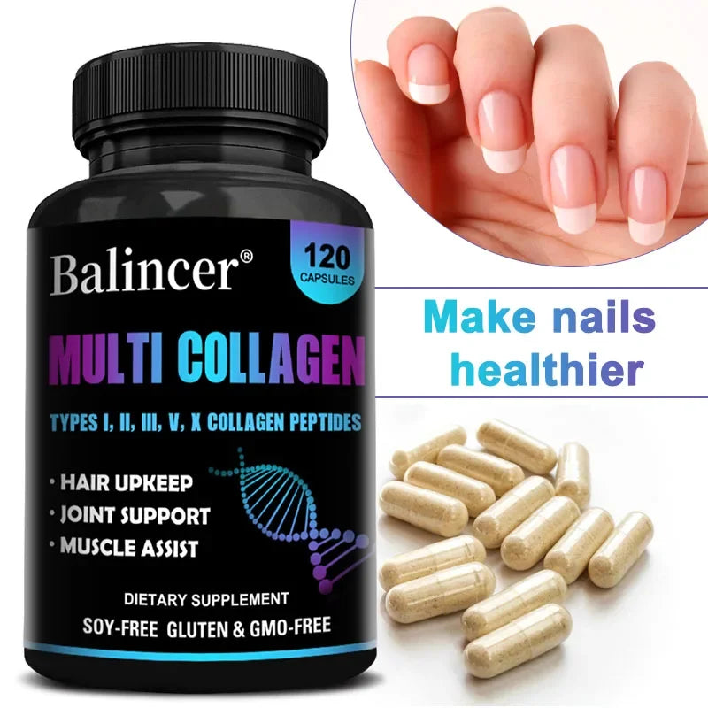 Revitalize Your Body from the Inside Out with Multi-Collagen Capsules