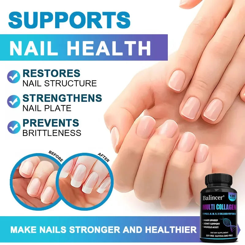 Revitalize Your Body from the Inside Out with Multi-Collagen Capsules