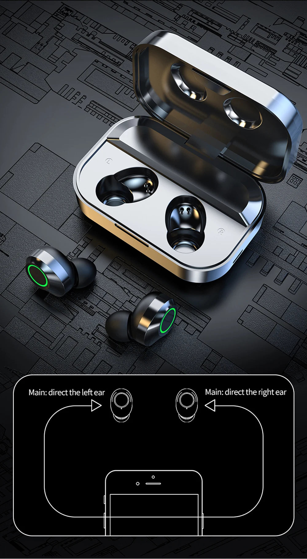 NES TWS Wireless Bluetooth Earphones – Built for Sport, Powered by HiFi Sound