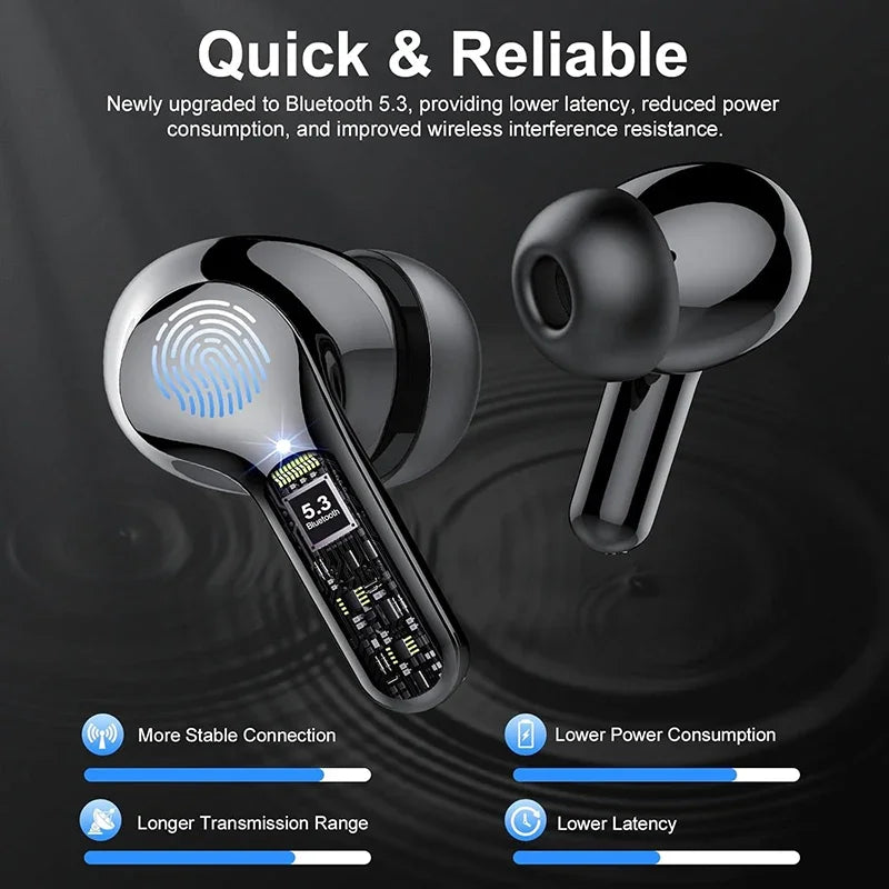 🎧 New Wireless HiFi Stereo Earbuds – Experience Pure Sound Without Limits