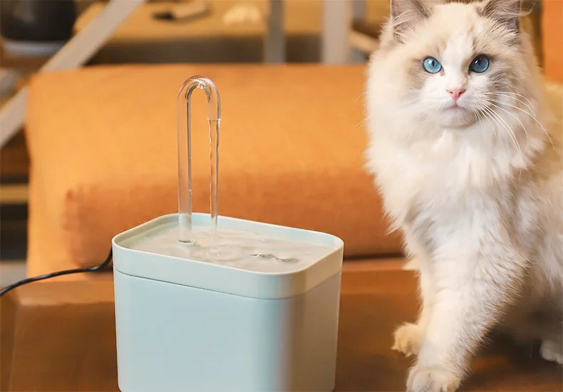 Ultra-Quiet Smart Cat Water Fountain – Automatic 1.5L Pet Water Dispenser