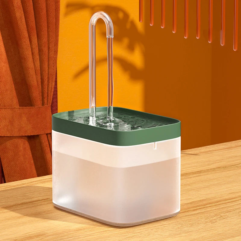 Ultra-Quiet Smart Cat Water Fountain – Automatic 1.5L Pet Water Dispenser