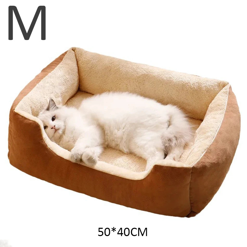 Cozy Pet Bed – Soft & Comfortable Cushion for Cats & Dogs | Ideal Sleeping Basket for Kittens & Small Pets