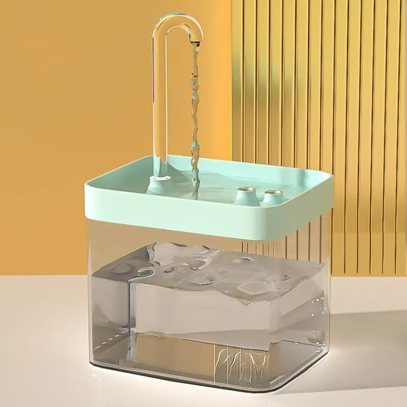Ultra-Quiet Smart Cat Water Fountain – Automatic 1.5L Pet Water Dispenser