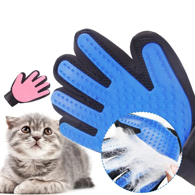 Hair combing gloves-Popular hot selling for pet dogs and cat, sturdy and durable effective hair combing pet supplies