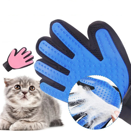Hair combing gloves-Popular hot selling for pet dogs and cat, sturdy and durable effective hair combing pet supplies