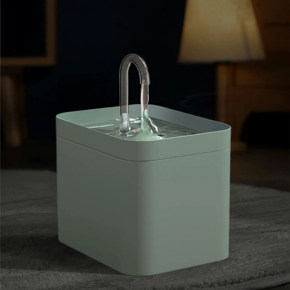 Ultra-Quiet Smart Cat Water Fountain – Automatic 1.5L Pet Water Dispenser
